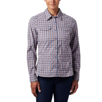 Columbia Ženske Košulje - Silver Ridge Lite Plaid Long Sleeve Visebojne | EHJS-09275